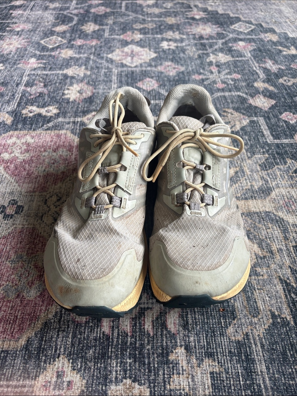 Women’s Altra Lone peak all-weather 2 size 10 grey and orange